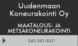 Uudenmaan Koneurakointi Oy logo